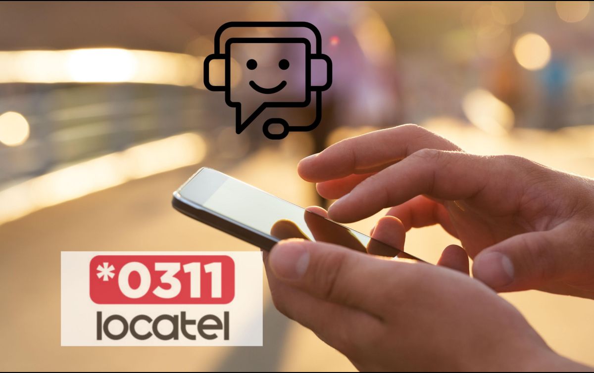 Además del chatbot, explicó, si la persona quiere comunicarse con un servidor de Locatel, sólo tendrá que escribir la palabra 