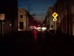 Este viernes 26 de septiembre se registró un apagón masivo en la península de Yucatán. ESPECIAL