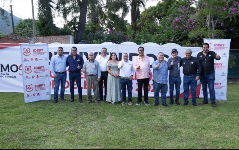 Salvador Cosío Gaona, director del IDEFT, acompañó la jornada de formación dirigida a representantes gremiales. CORTESÍA