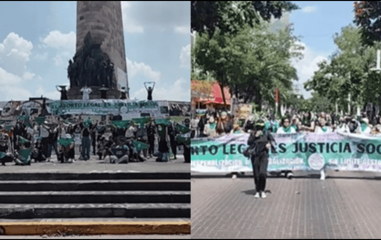 “Porque nuestra decisión no caduca, porque la libertad no se negocia, porque ningún gobierno, ninguna religión y ningún poder puede arrebatarnos el derecho a decidir”, afirmó el frente durante el posicionamiento. ESPECIAL