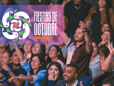 La mayor parte del aforo total del Foro Principal de las Fiestas de Octubre 2025 seguirá siendo gratuito. ESPECIAL/Instagram @fiestasdeoctubre