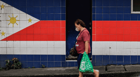 Un terremoto de magnitud 6.7 sacudió este martes 30 de septiembre el centro de Filipinas. EFE / R. Dela Pena