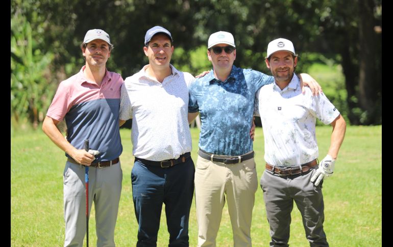 Cristóbal Gómez España, Íñigo González Paul, Juan Corcuera y Mauricio Urrea. GENTE BIEN JALISCO / Revista del 3 octubre 2025