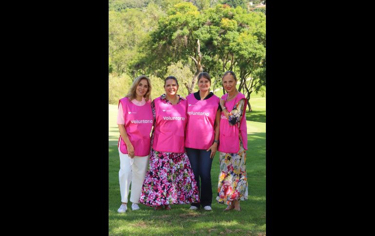 Miriam Parada, Luly Lares, Wendy Frangie y Esther Cabello. GENTE BIEN JALISCO / C. Jimeno