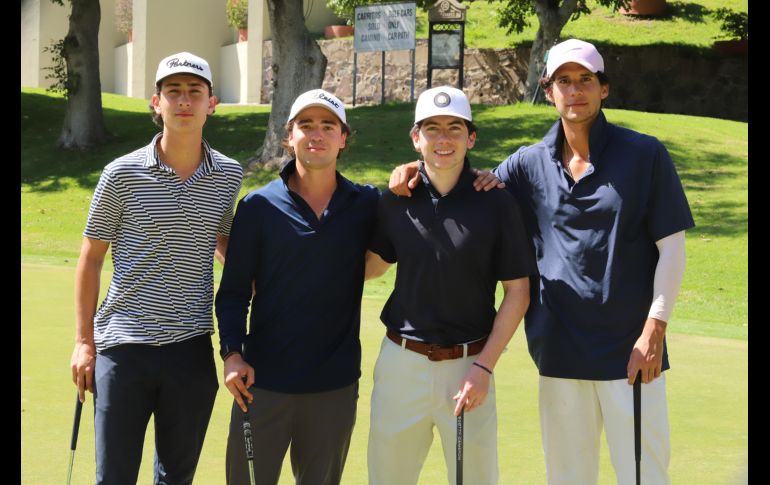 Mateo Escobar, Alejandro Molina, Lucas Aldrete y Esteban Covarrubias. GENTE BIEN JALISCO / Revista de