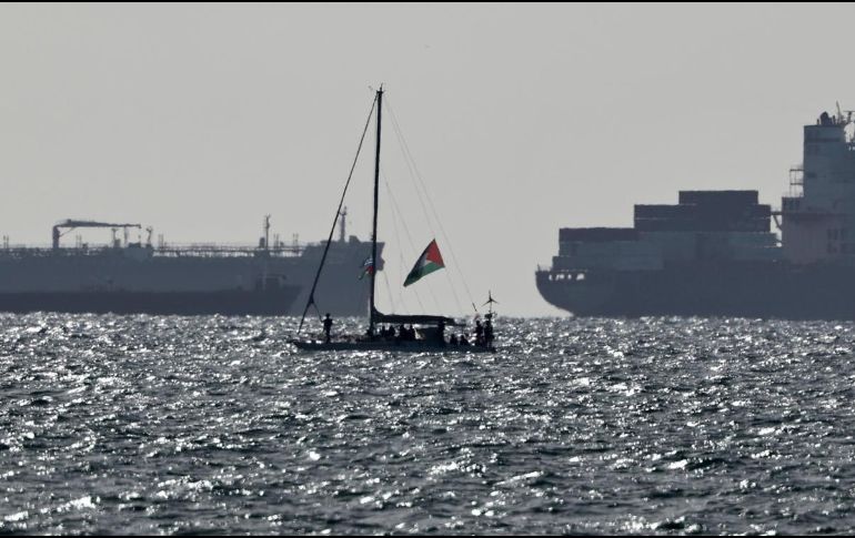 Un solo barco de la Flotilla Global Sumud continúa surcando el mar mediterráneo. EFE / ARCHIVO
