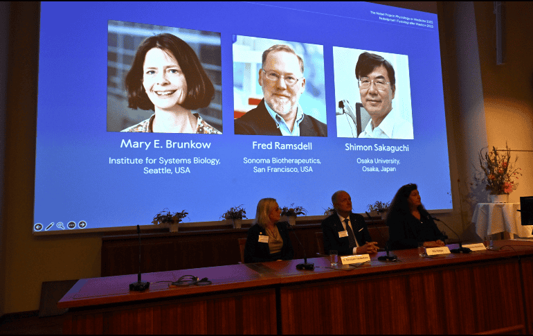 Los tres fueron distinguidos por sus 