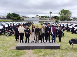 Durante su mensaje, Laura Imelda destacó el compromiso de su administración con el fortalecimiento de la seguridad en la ciudad. CORTESÍA