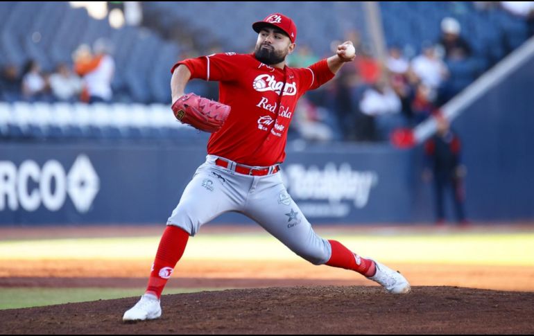 El tapatío Alemao Hernández se ha consolidado como el lanzador inicial más confiable para los Charros en los últimos tres años. ESPECIAL / Charros de Jalisco
