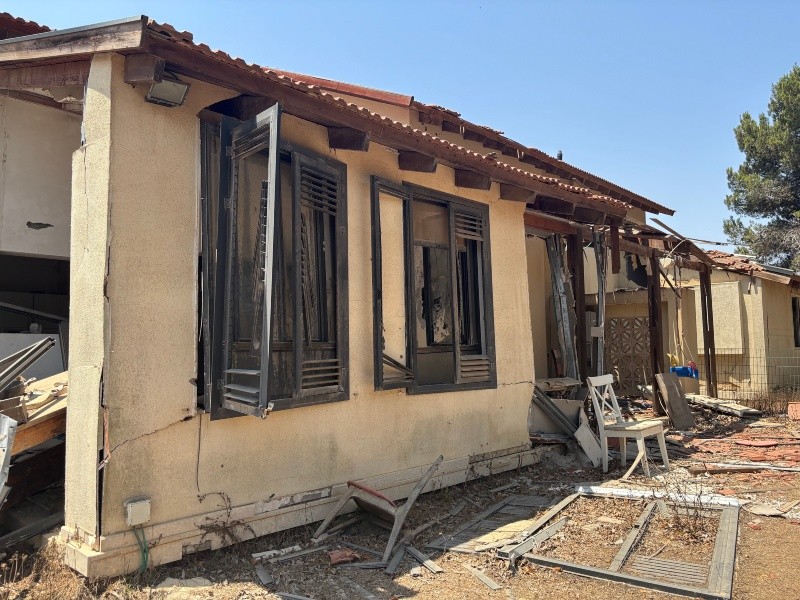 Aunque estaba consciente de que algo terrible había sucedido ese fin de semana, no fue sino hasta que Hugo salió de Be'eri que se dio cuenta de la magnitud del ataque. EL INFORMADOR / P. Gallardo 