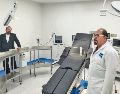 El presidente municipal, Sergio Chávez Dávalos, inaugura el Hospitalito de Tonalá, que atenderá urgencias y consultas médicas en la zona oriente de la ciudad. ESPECIAL