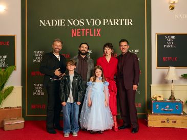 Juan Manuel Bernal, Emiliano Zurita, Tessa Ía, Flavio Medina, Alexander Varela y Marion Sirot. ESPECIAL/NETFLIX.