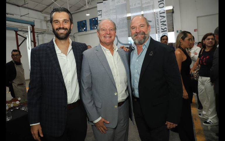Héctor Cruz, Fernando Ibarra y Jaime Orendain. GENTE BIEN JALISCO / Revista del 10 de octubre 2025