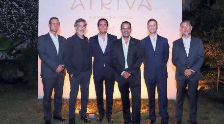 Franco Guerra, Álvaro Moragrega, Fernando Amezcua, Yamil Pérez, Diego Higareda y Jaime Flores. GENTE BIEN JALISCO / C. Jimeno