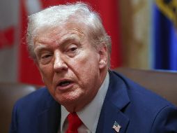 Trump agradeció además la colaboración de varios países para impulsar su plan, como Qatar, Arabia Saudita, Emiratos Árabes Unidos, Turquía e Indonesia. EFE/S. CORUM