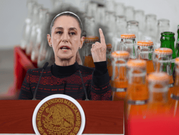 La medida prevé elevar la tasa a 3.08 pesos (casi 0.16 dólares) por litro, un aumento de 87 %, además de aplicar un nuevo gravamen a las bebidas con edulcorantes no calóricos. EFE/M. Guzmán ESPECIAL