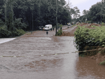 Dos muertos es el saldo al momento por el paso de la tormenta tropical "Raymond" en México. SUN / ESPECIAL
