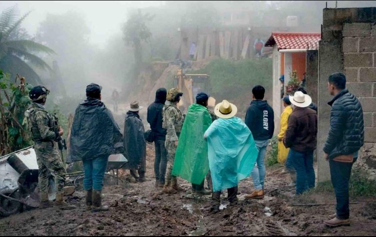 Se reforzaron las labores de atención a la población en 117 municipios de cinco estados debido a las fuertes lluvias que se presentaron en las últimas horas. SUN / EMG