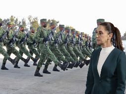 La iniciativa de la Presidenta Sheinbaum para expedir una nueva Ley Orgánica de la Armada de México ha sido aprobada. SUN / ARCHIVO / EFE / JOSÉ MENDEZ