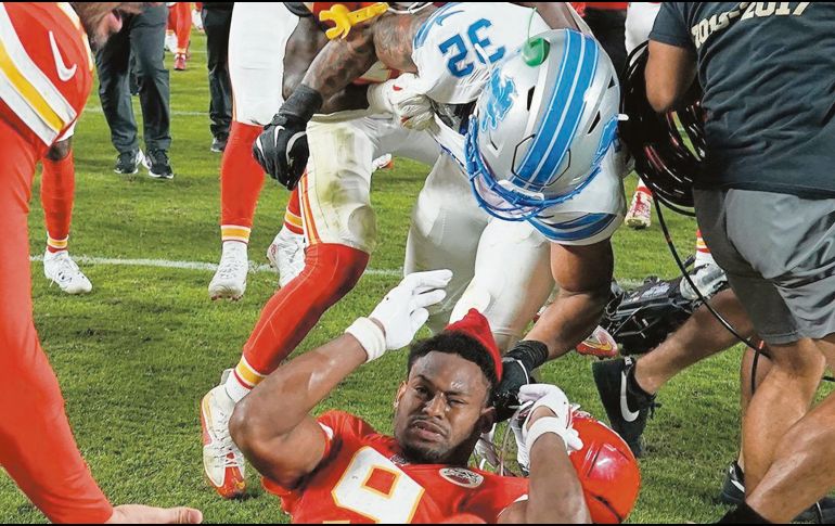 Jon Runyan, vicepresidente de operaciones de la NFL, afirmó que el acto de Branch fue agresivo y totalmente injustificado. AFP