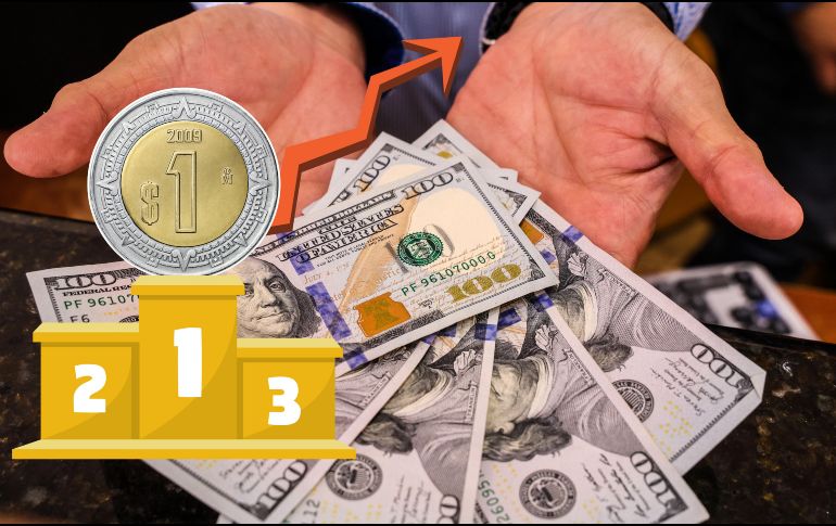 Este es el tipo de cambio de dólar a pesos para este viernes 17 de octubre; la moneda nacional vuelve a apreciarse en la semana. EL INFORMADOR / ARCHIVO