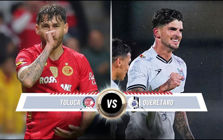 Toluca busca consolidarse como líder del Apertura 2025, mientras que Querétaro intentará sorprender y escalar posiciones en la tabla. IMAGO7
