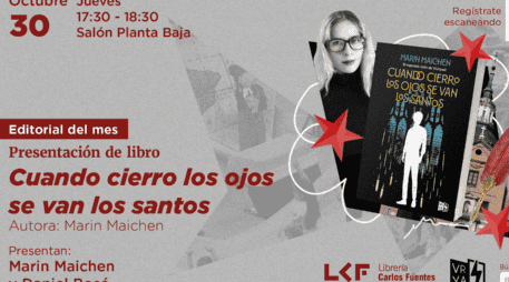 Esto es todo lo que debes saber del próximo evento en la Librería Carlos Fuentes. ESPECIAL