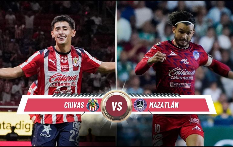 Las puertas de la casa del Rebaño se abren para que Chivas reciba a los Cañoneros del Mazatlán en el regreso de la Liga MX tras la Fecha FIFA. ESPECIAL / IMAGO7 y CANVA
