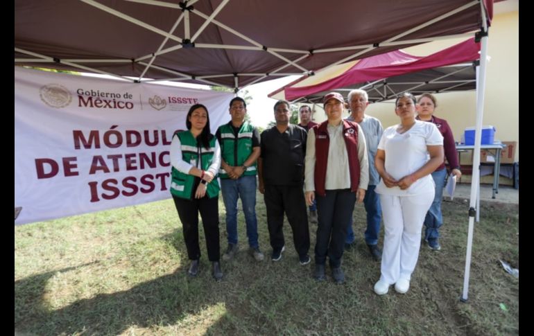 Estas acciones se realizan con la colaboración de distintas áreas del ISSSTE,  FOVISSSTE y SuperISSSTE. CORTESÍA