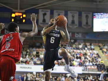 Los Astros de Jalisco lograron igualar la serie de la Final de Zona de la temporada 2025 de la Liga Nacional de Baloncesto Profesional. CORTESÍA/ ASTROS DE JALISCO.
