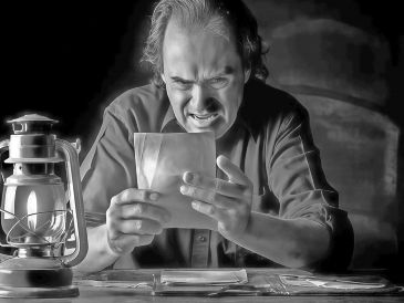 El actor protagoniza “El Sótano”, una experiencia teatral inmersiva que combina efectos visuales y videomapping. ESPECIAL