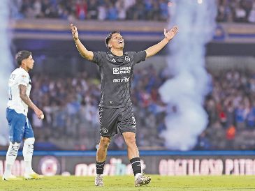 Ángel Sepulveda marcó el segundo gol de los cementeros para finiquitar el encuentro. IMAGO7