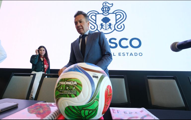 Lemus reiteró que Jalisco será la sede más mexicana del Mundial 2026, al ser cuna de los símbolos más representativos del país, como el mariachi, la charrería y el tequila. X / Pablo Lemus