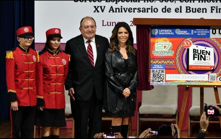El Sorteo Especial No. 306 con la imagen de El Buen Fin cuenta con un Premio Mayor de 27 millones de pesos en dos series, se realizará el viernes 14 de noviembre a las 20:00 horas. ESPECIAL