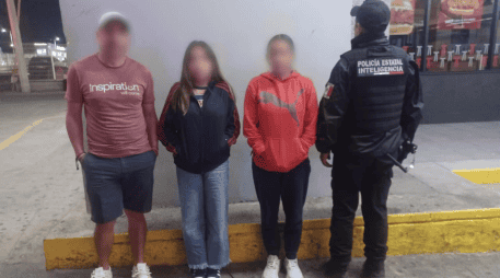La mujer fue encontrada luego de labores de rastreo vía GPS. ESPECIAL / SSE