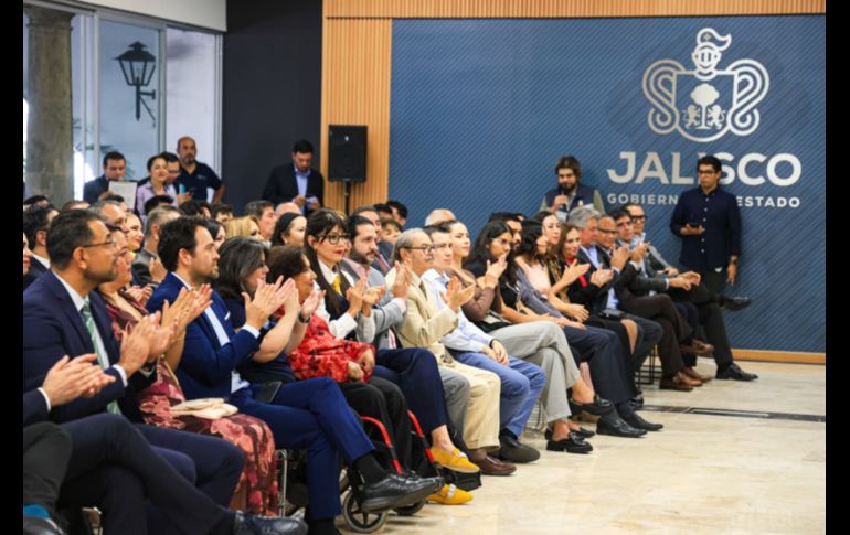 El gobernador Pablo Lemus anunció que continuará el fortalecimiento de la comunidad científica, académica y tecnológica para el desarrollo de estudios, patentes e investigaciones. EL INFORMADOR/ J. Acosta