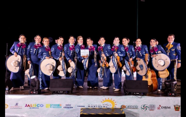 La clausura, celebrada frente al lago en la Fuente Pescadores estuvo a cargo del Mariachi Nuevo Tecalitlán. CORTESÍA