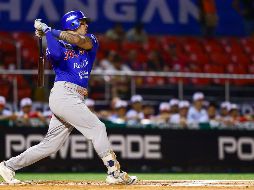 Bligh Madris  legó a cuatro jonrones en la temporada y los Charros llegaron a 8 victorias por cuatro derrotas. CORTESÍA/Charros de Jalisco