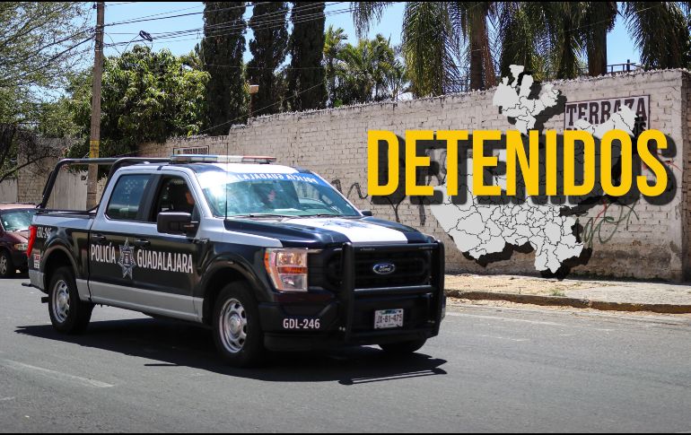 Estas son las acciones más destacadas de la Policía de Guadalajara en la semana del 20 al 26 de octubre. EL INFORMADOR / ARCHIVO