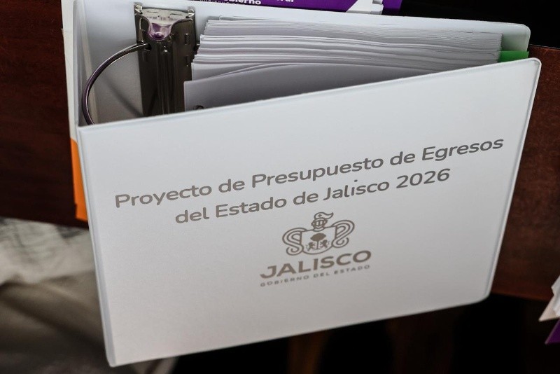 El secretario de Hacienda del Estado, Luis García, habló sobre el Proyecto de Presupuesto de Egreso del Estado de Jalisco 2026. EL INFORMADOR / A. Navarro