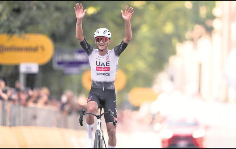 El ciclista mexicano  obtuvo un segundo lugar en el Giro de Italia, que lo proyectó como la nueva promesa del pedalismo mundial. ESPECIAL
