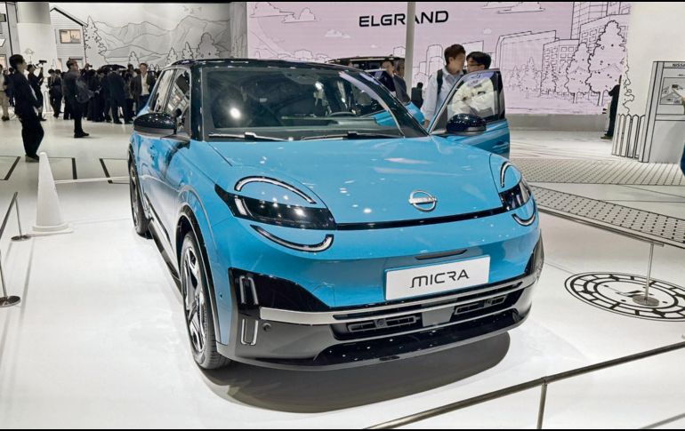 Nissan reveló la nueva generación del Micra, un subcompacto eléctrico que combina eficiencia y tecnología. CORTESÍA