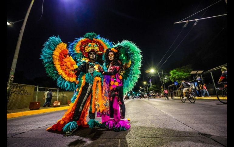 En tanto, en esta primera edición el tema fue Día de Muertos, pero cada festival tendrá una temática diferente. EL INFORMADOR/A.NAVARRO