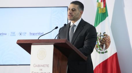 Harfuch subrayó que México mantiene una relación de colaboración constante con agencias de Estados Unidos en materia de seguridad. EFE/M. Guzmán