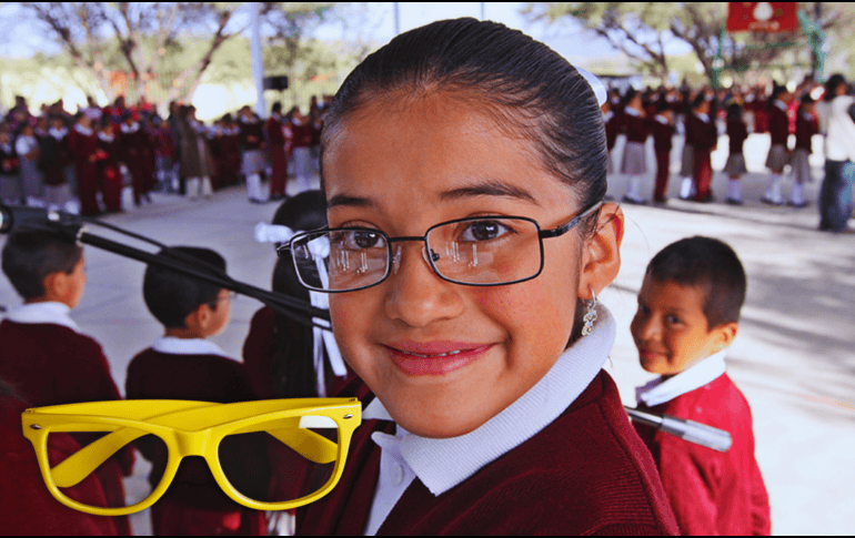 Con la entrega de estos lentes se cubrirá prácticamente la totalidad de niños que los requieren. SUN / ARCHIVO