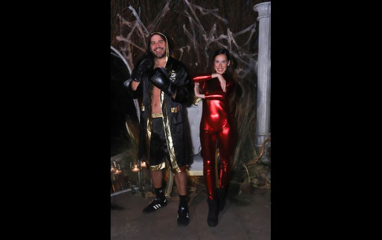 Alexis Ornelas y Estefanía Del Mínte. GENTE BIEN JALISCO / C. Jimeno