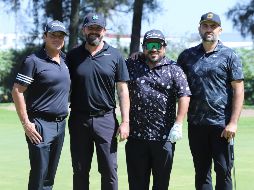 Guillermo González, Juan Zermeño, Elías Ascencio y Andrés Zermeño. GENTE BIEN/CLAUDIO JIMENO.