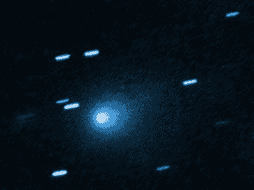 Esta es una imagen del cometa interestelar 3I/ATLAS tomada por el Telescopio Espacial Hubble. CORTESÍA / NASA, ESA, David Jewitt (UCLA) / Joseph DePasquale (STScI)