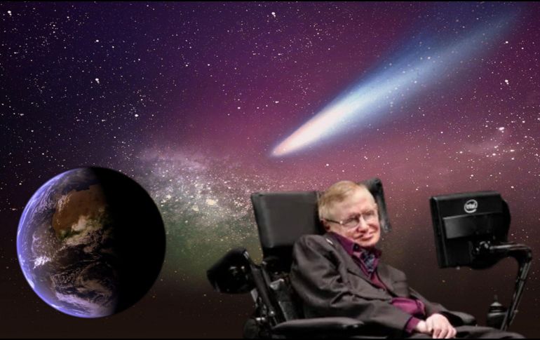 Las teorías de Hawking sobre vida extraterrestre vuelven a cobrar fuerza tras la aparición del cometa 3I/ATLAS. CANVA/ESPECIAL