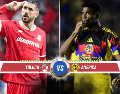 Este sábado 8 de noviembre, Toluca recibirá a América en el Estadio Nemesio Diez. ESPECIAL / CANVA e IMAGO7